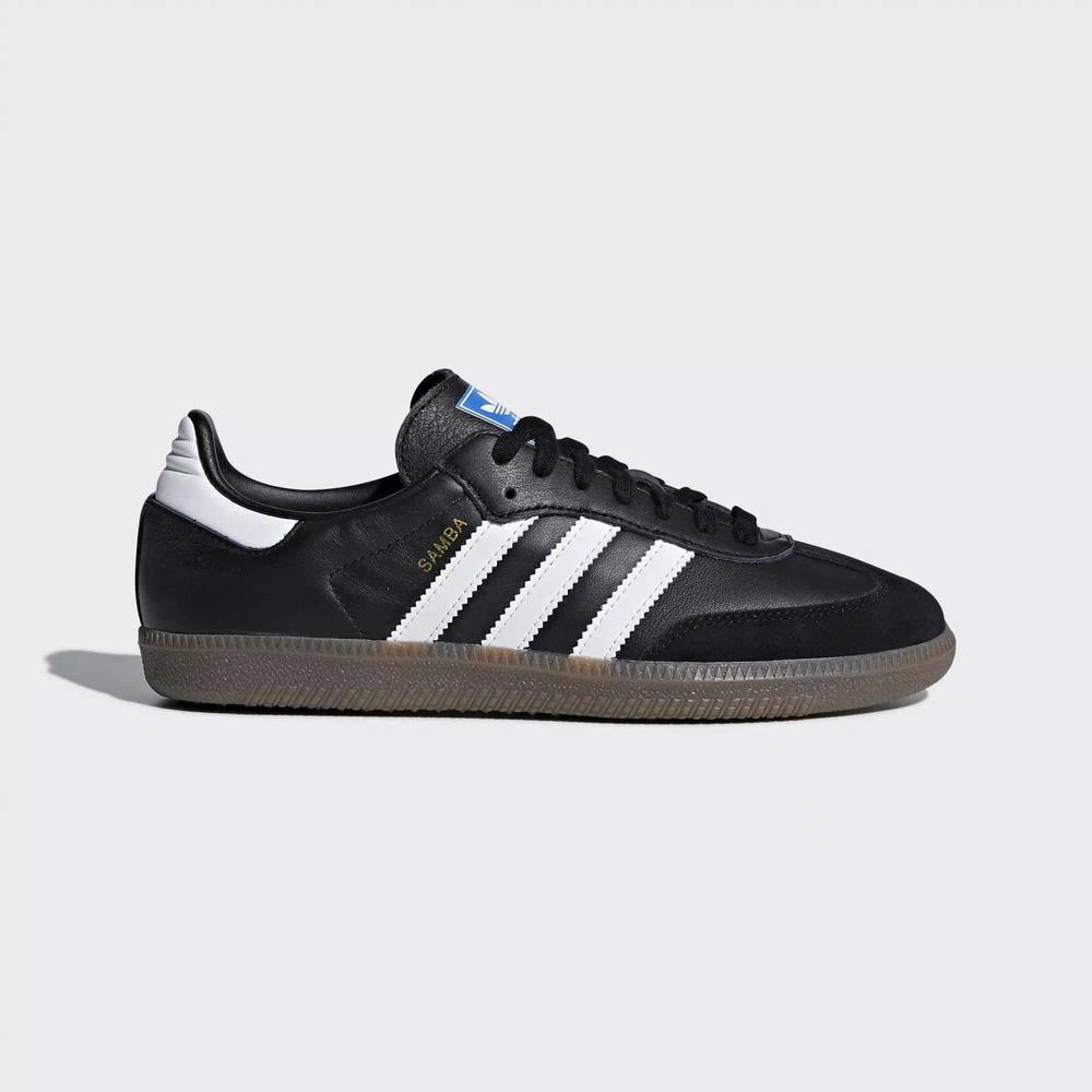 Adidas Samba OG Tenis Negros Para Mujer (MX-67112)